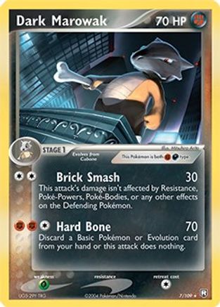 Dark Marowak - 7/109 (EX Team Rocket Returns)/109  Deck Exclusives - Rare