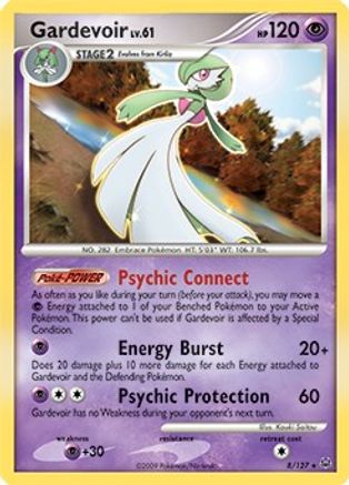 Gardevoir - 8/127 (DPPt Platinum)/127  Deck Exclusives - Rare