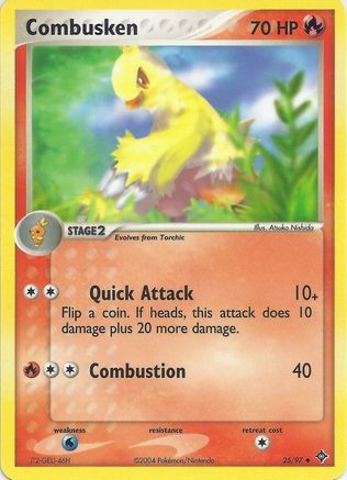 Combusken  EX Battle Stadium - Uncommon