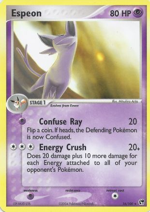 Espeon  EX Battle Stadium - Rare
