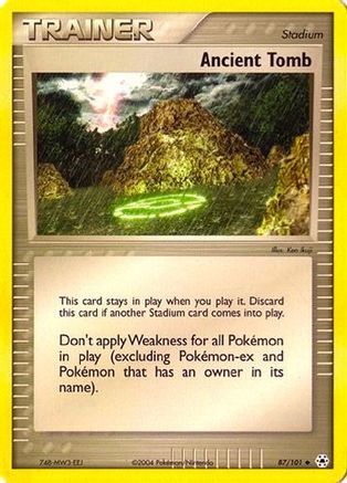Ancient Tomb  EX Battle Stadium - Uncommon