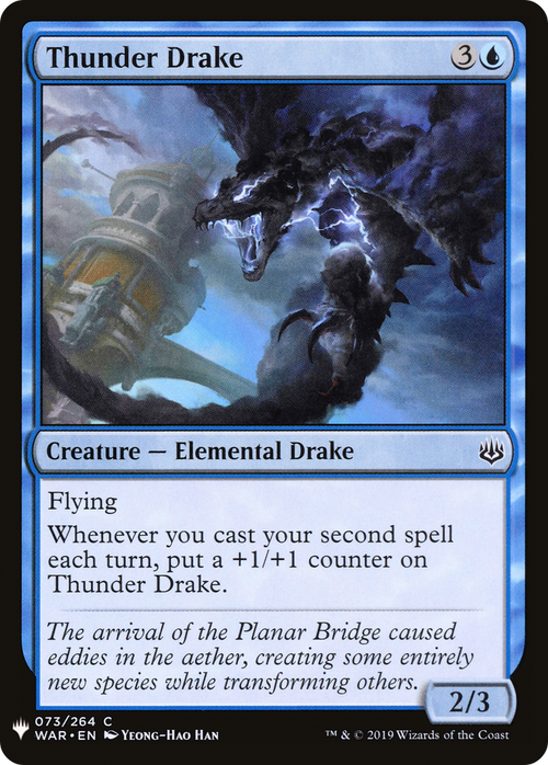 Thunder Drake (LIST-WAR-73) - The List