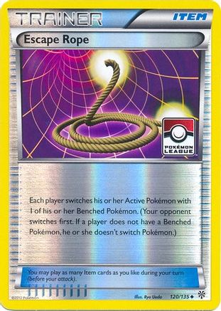 Escape Rope - 120/135 (Pokemon League)/135  - Reverse Holofoil League & Championship Cards - Promo