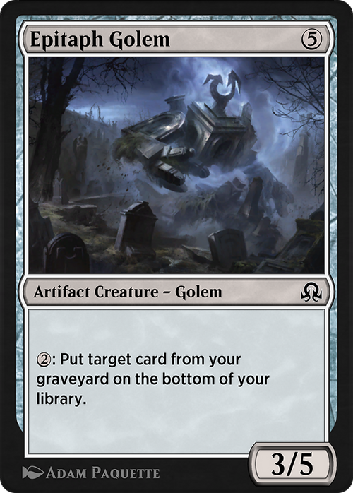 Epitaph Golem (SIR-249) - Shadows over Innistrad Remastered