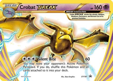 Crobat BREAK  - Holofoil XY Promos - Promo