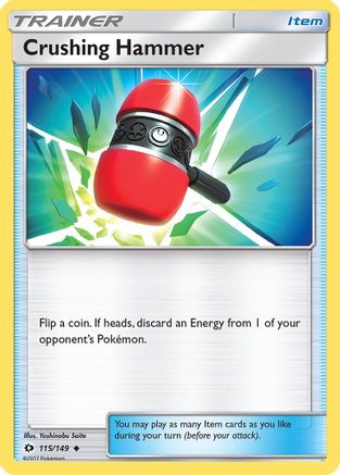 Crushing Hammer 115  SM Base Set - Uncommon