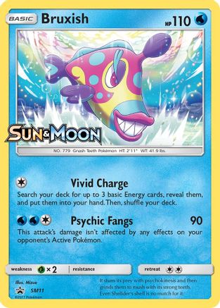 Bruxish - SM11 (Prerelease)  - Holofoil SM Promos - Promo