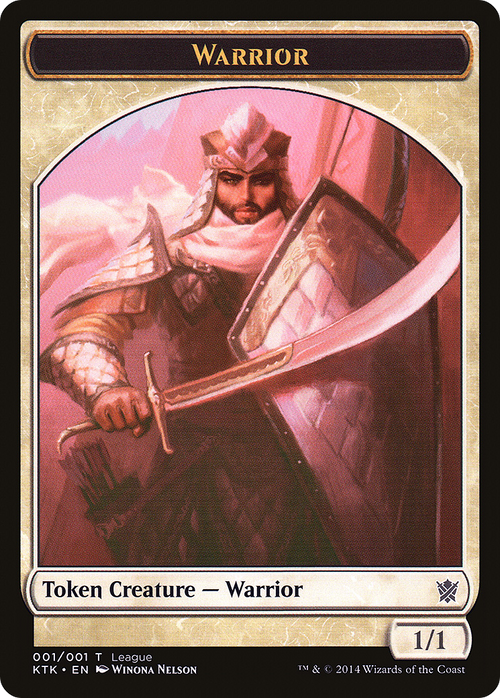 Warrior Token (LEP-004) - League Tokens 2014