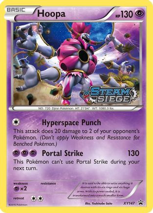 Hoopa (XY Steam Siege Prerelease)  - Holofoil XY Promos - Promo