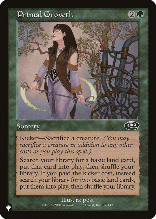 Primal Growth (LIST-87/143) - The List