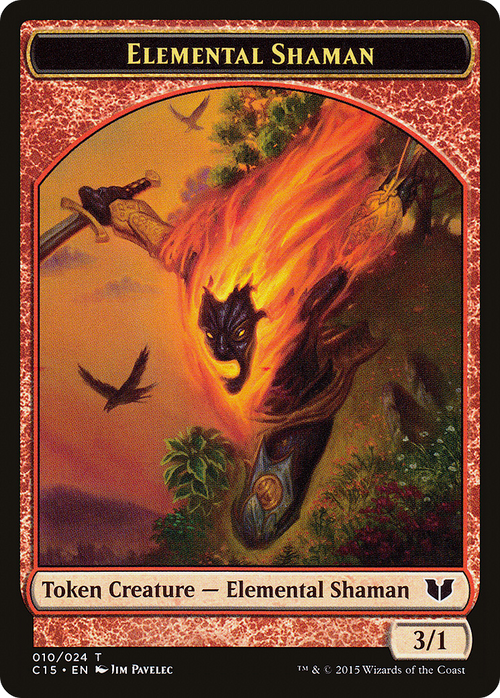 Elemental Shaman (C15-010) - Commander 2015 Tokens