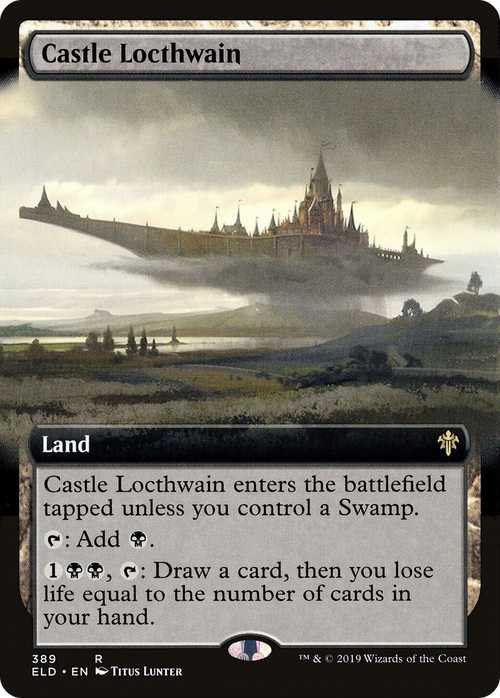 Castle Locthwain (Extended Art) (ELD-389) - Throne of Eldraine: (Extended Art)