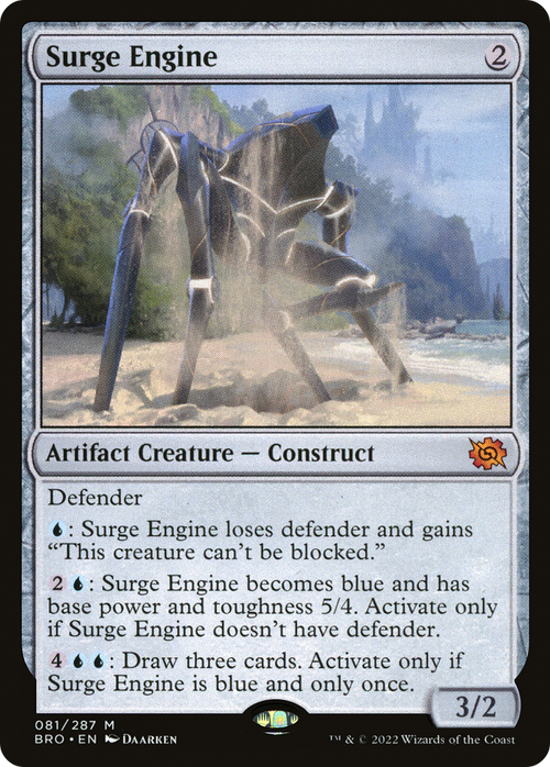 Surge Engine (BRO-081) - The Brothers' War Foil