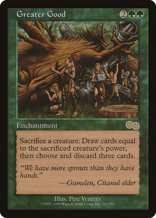 Greater Good (USG-257) - Urza's Saga