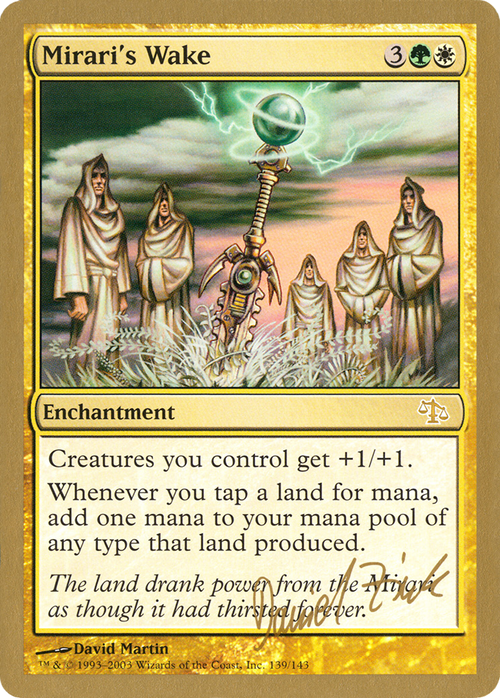 Mirari's Wake - 2003 Daniel Zink (JUD) (WCD-DZ139) - World Championship Decks 2003