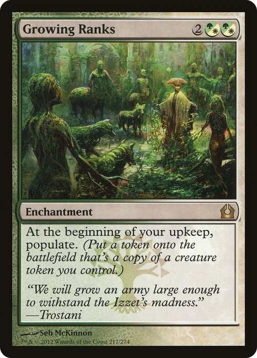 Growing Ranks (RTR-217) - Return to Ravnica Foil