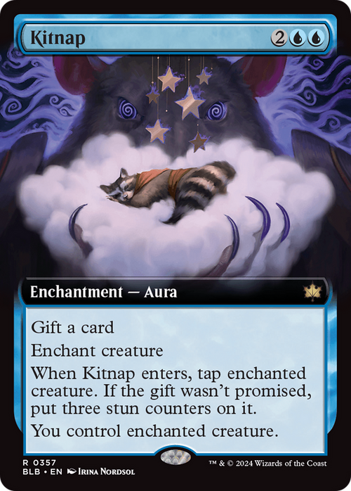 Kitnap (Extended Art) (BLB-357) - Bloomburrow: (Extended Art)