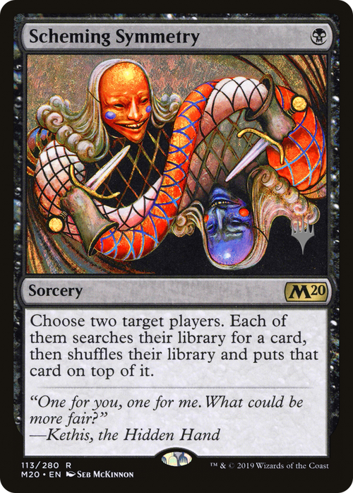 Scheming Symmetry (PPM20-113P) - Core Set 2020 Promos Foil
