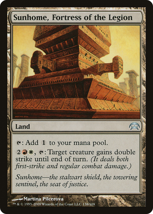 Sunhome, Fortress of the Legion (HOP-138) - Planechase