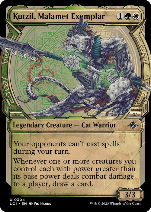 Kutzil, Malamet Exemplar (Showcase) (LCI-304) - The Lost Caverns of Ixalan: (Showcase)