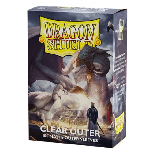 Dragon Shield Matte Clear Outer Sleeves (100 Count)