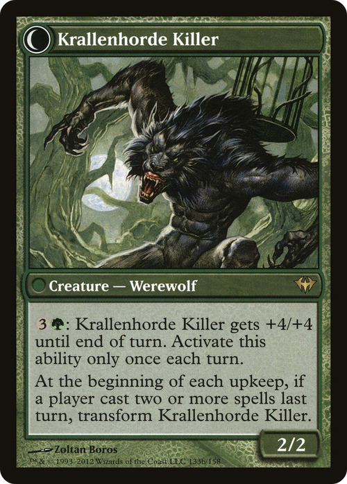 Wolfbitten Captive (DKA-133) - Dark Ascension: (Double Faced Transform) Foil