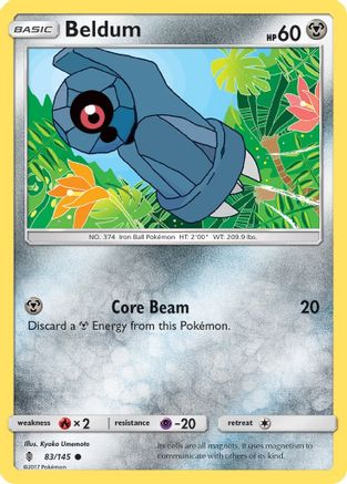 Beldum 083  SM  Guardians Rising - Common