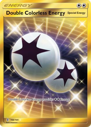Double Colorless Energy (Secret)/145  - Holofoil SM  Guardians Rising - Secret Rare