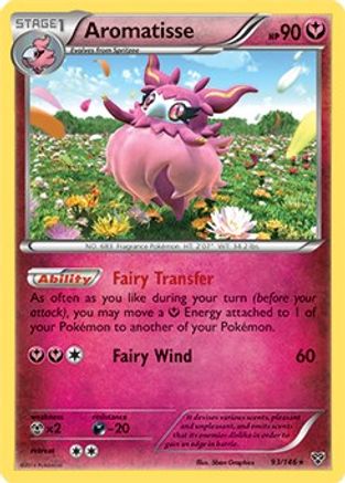 Aromatisse - 93/146 (XY Base Set)/146  Deck Exclusives - Rare