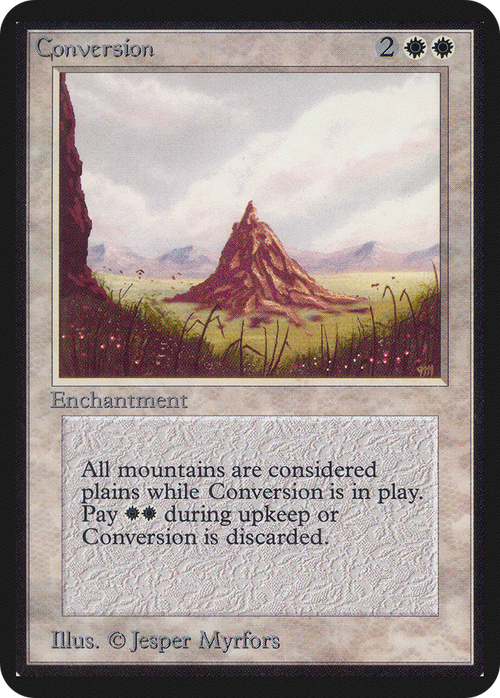 Conversion (LEA-) - Limited Edition Alpha