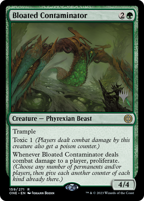 Bloated Contaminator (PPONE-159) - Phyrexia: All Will Be One Promos