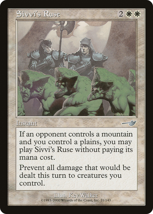 Sivvi's Ruse (NMS-021) - Nemesis Foil