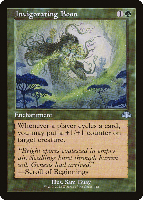 Invigorating Boon (Retro Frame) (DMR-342) - Dominaria Remastered