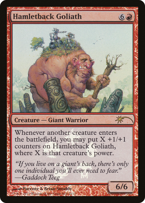 Hamletback Goliath (MEDIA-A10) - Magic 2013 Promos Foil