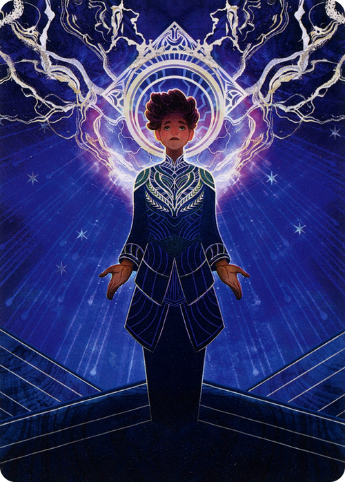 Brainstorm // Brainstorm (ASTX-065) - Strixhaven Art Series (Borderless) Foil