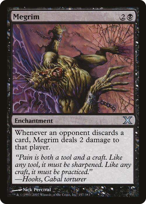 Megrim (10E-157) - Tenth Edition Foil