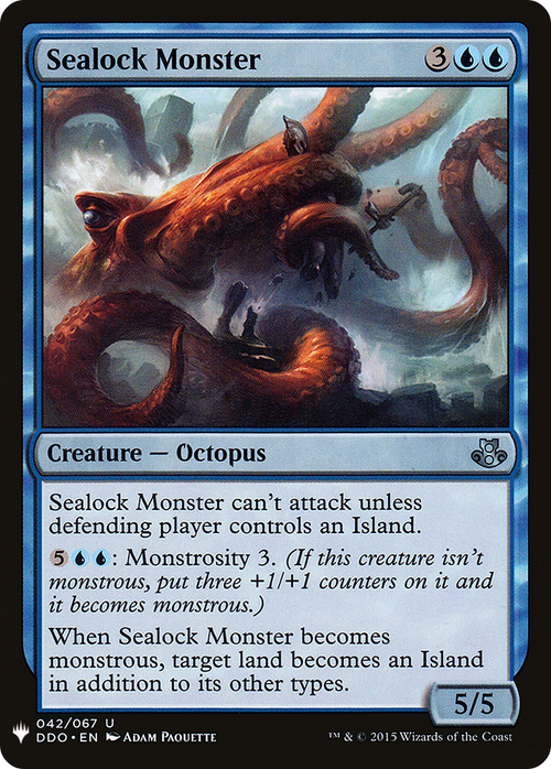 Sealock Monster (LIST-DDO-42) - The List