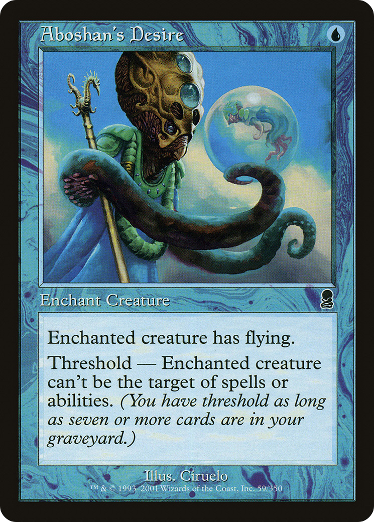 Aboshan's Desire (ODY-059) - Odyssey Foil