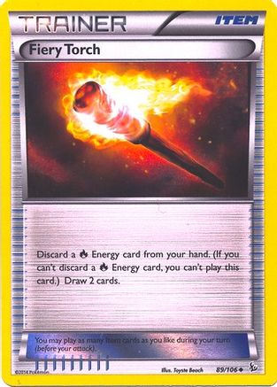 Fiery Torch (Sheen Holo) 089/106  - Reverse Holofoil Miscellaneous Cards & Products - Promo