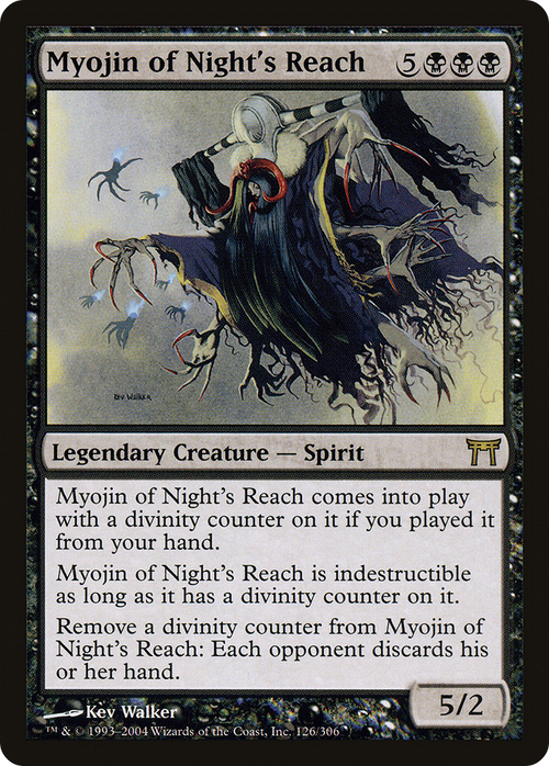 Myojin of Night's Reach (CHK-126) - Champions of Kamigawa Foil