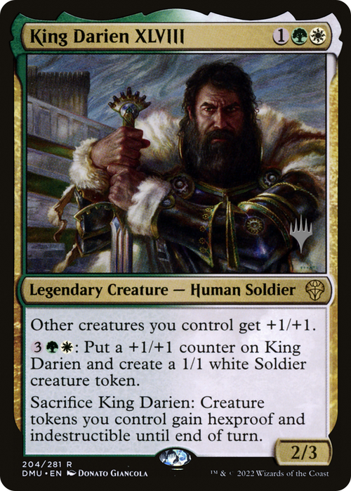 King Darien XLVIII (PPDMU-204) - Dominaria United Promos