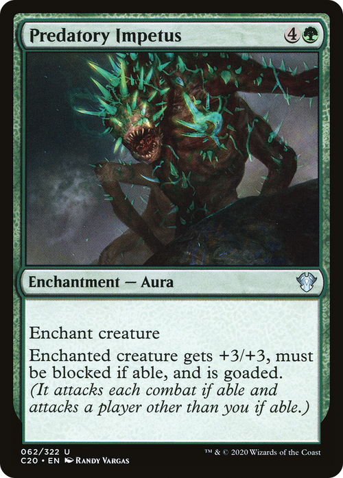 Predatory Impetus (C20-062) - Commander 2020