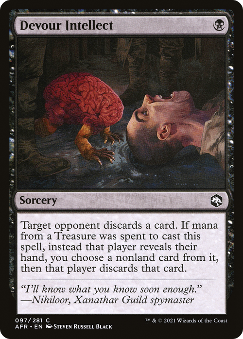 Devour Intellect (AFR-097) - Adventures in the Forgotten Realms