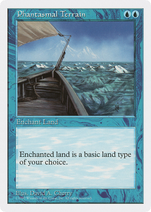 Phantasmal Terrain (5ED-107) - Fifth Edition