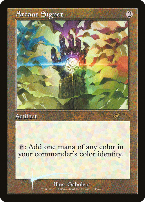 Arcane Signet (Retro Frame) (MFP-001) - 30th Anniversary Misc Promos Foil