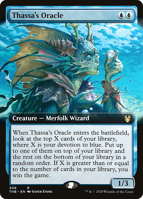 Thassa's Oracle (Extended Art) (THB-308) - Theros Beyond Death: (Extended Art) Foil