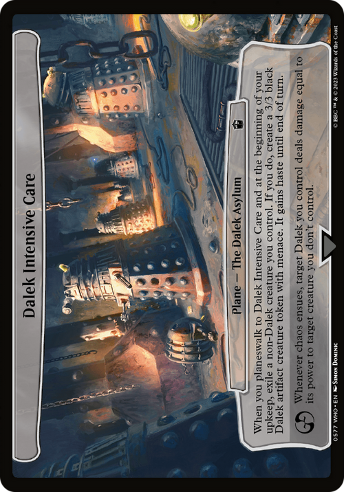 Dalek Intensive Care (WHO-577) - Doctor Who