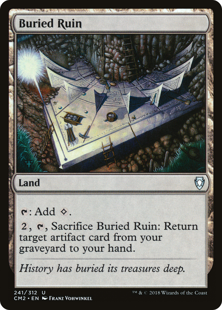 Buried Ruin (CM2-241) - Commander Anthology Volume II