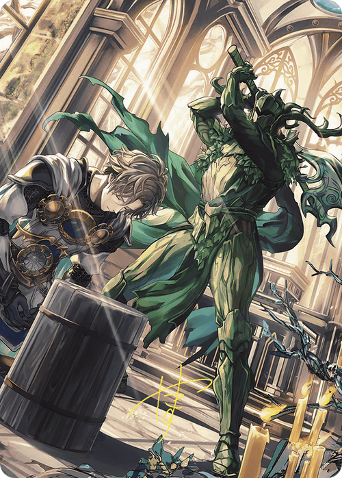 Karmic Justice // Karmic Justice (AWOE-077) - Wilds of Eldraine Art Series (Borderless)