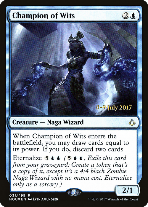 Champion of Wits (PRE-31S) - Hour of Devastation Promos Foil